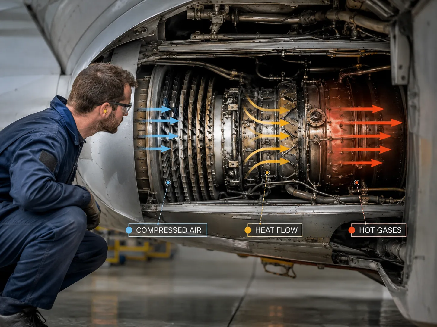 Thermodynamics applied to aircraft maintenance